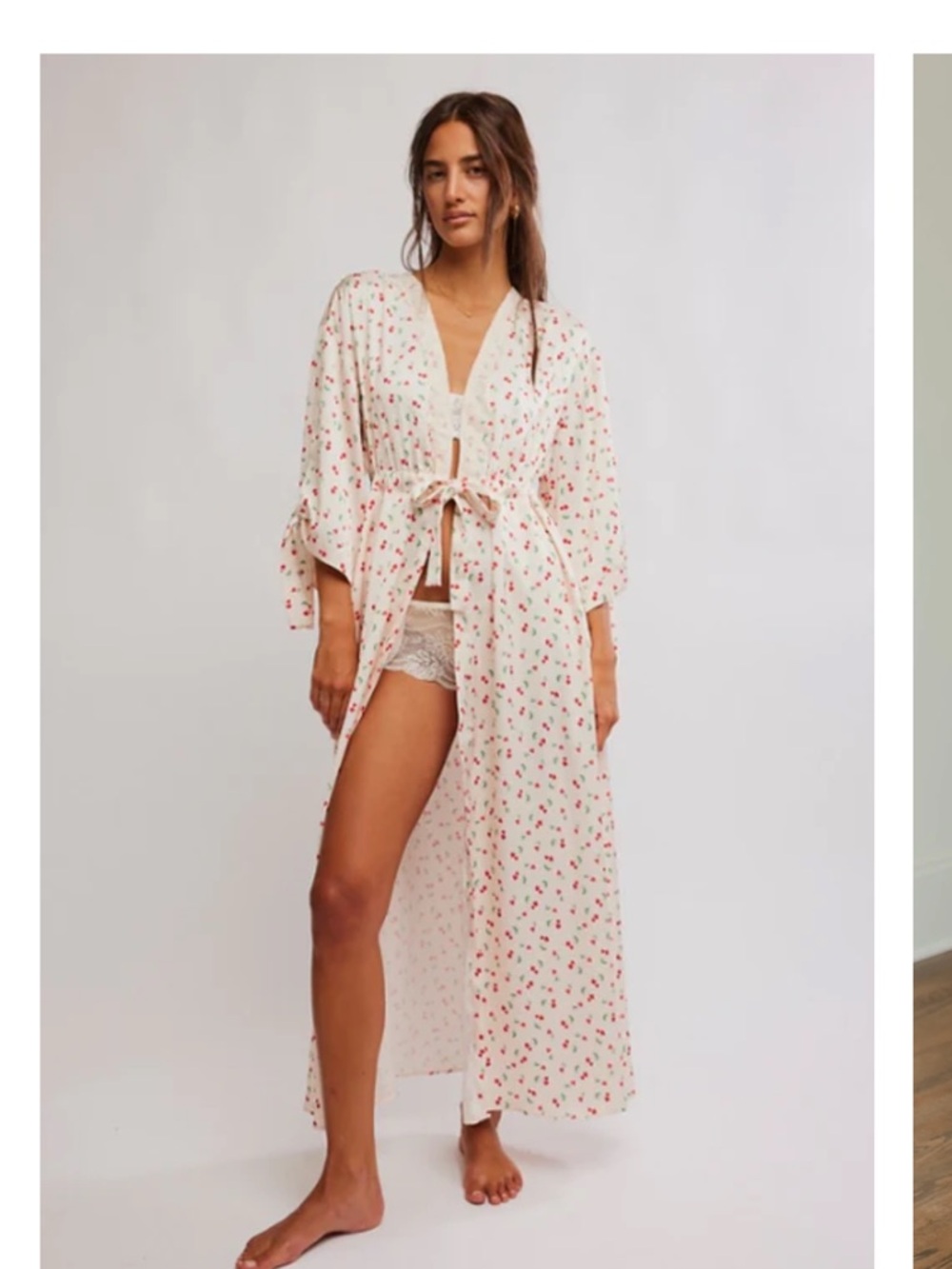 FREE PEOPLE FIRST BLUSH ROBE Size M